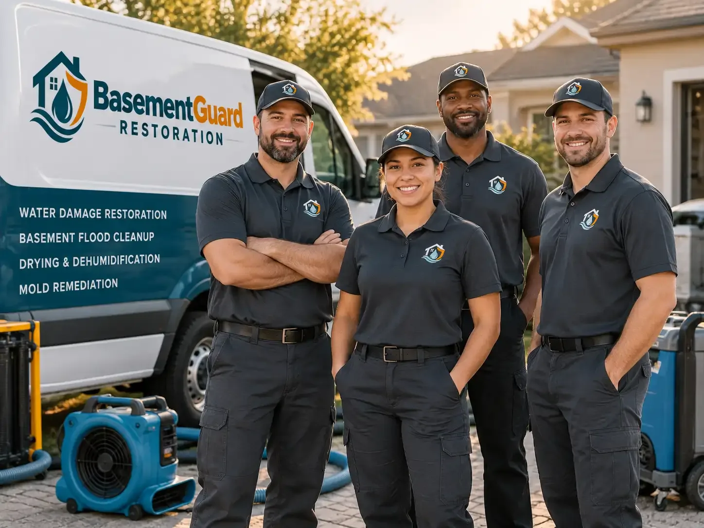 Basement Water Damage Restoration company in Glencross, SD